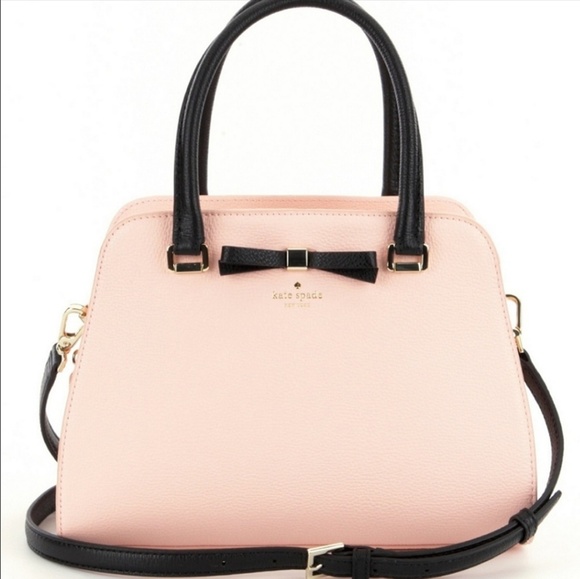 kate spade pink and black crossbody